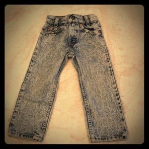 4T Levi’s Acid Wash Jeans